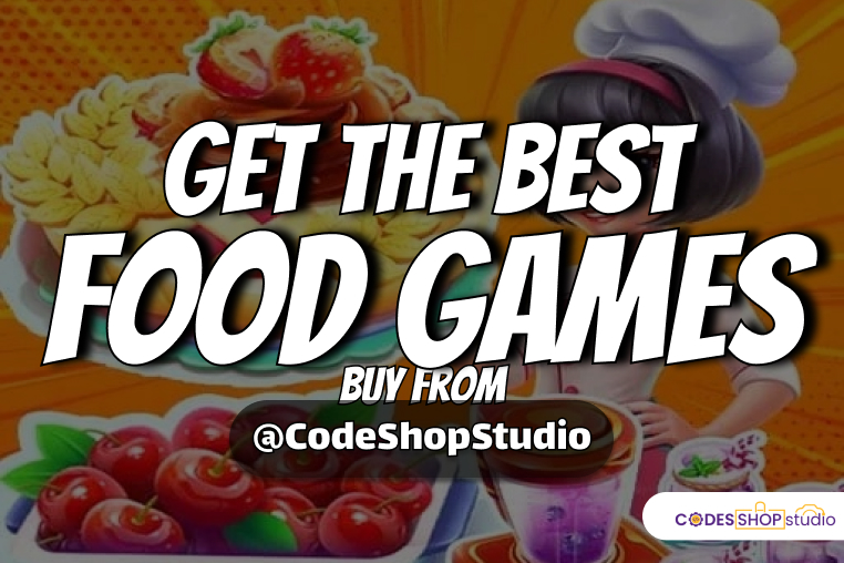 Get The Best food games that you should absolutely buy from CodeShop Studio