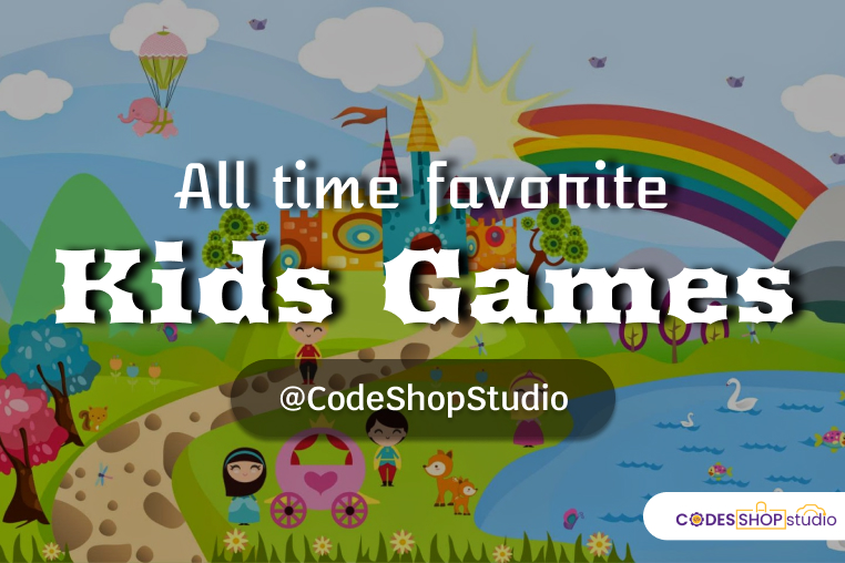 All Time Favourite Kids Game To get from CodeShop Studio