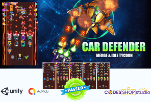 Car Defender Merge & Idle Tycoon Game