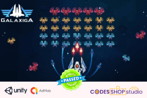 Galaxiga - Galaxy Shooter unity code