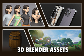 3d Blender Assets