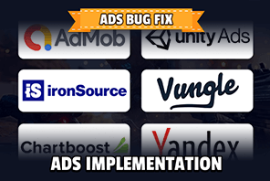 Ads Setup and bug fixes