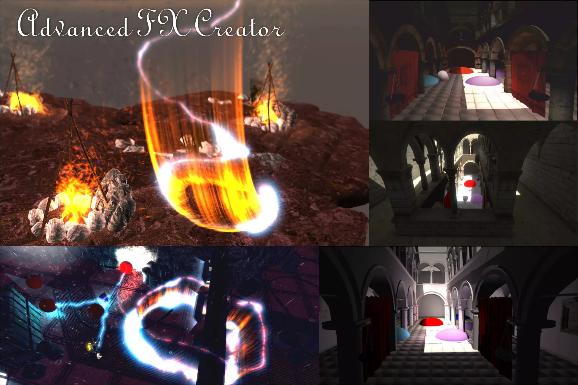 Download for free Advanced FX Creator: Decals, Particles, Radiosity & Splines