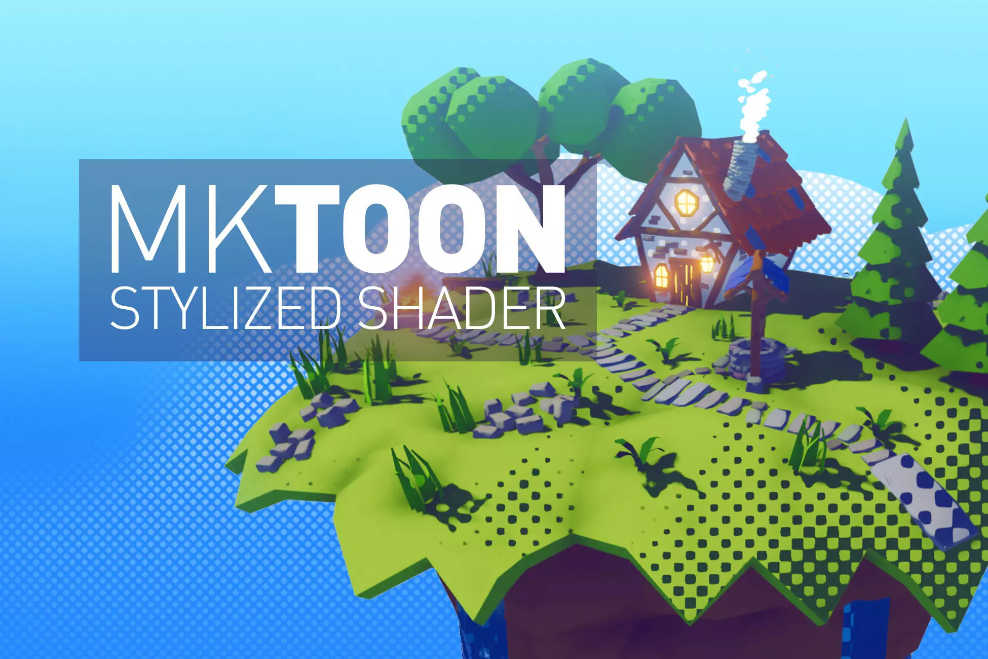 Download MK Toon's stylized shader for free.