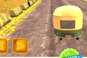 Tuk Tuk Rickshaw Parking Unity 3D Game