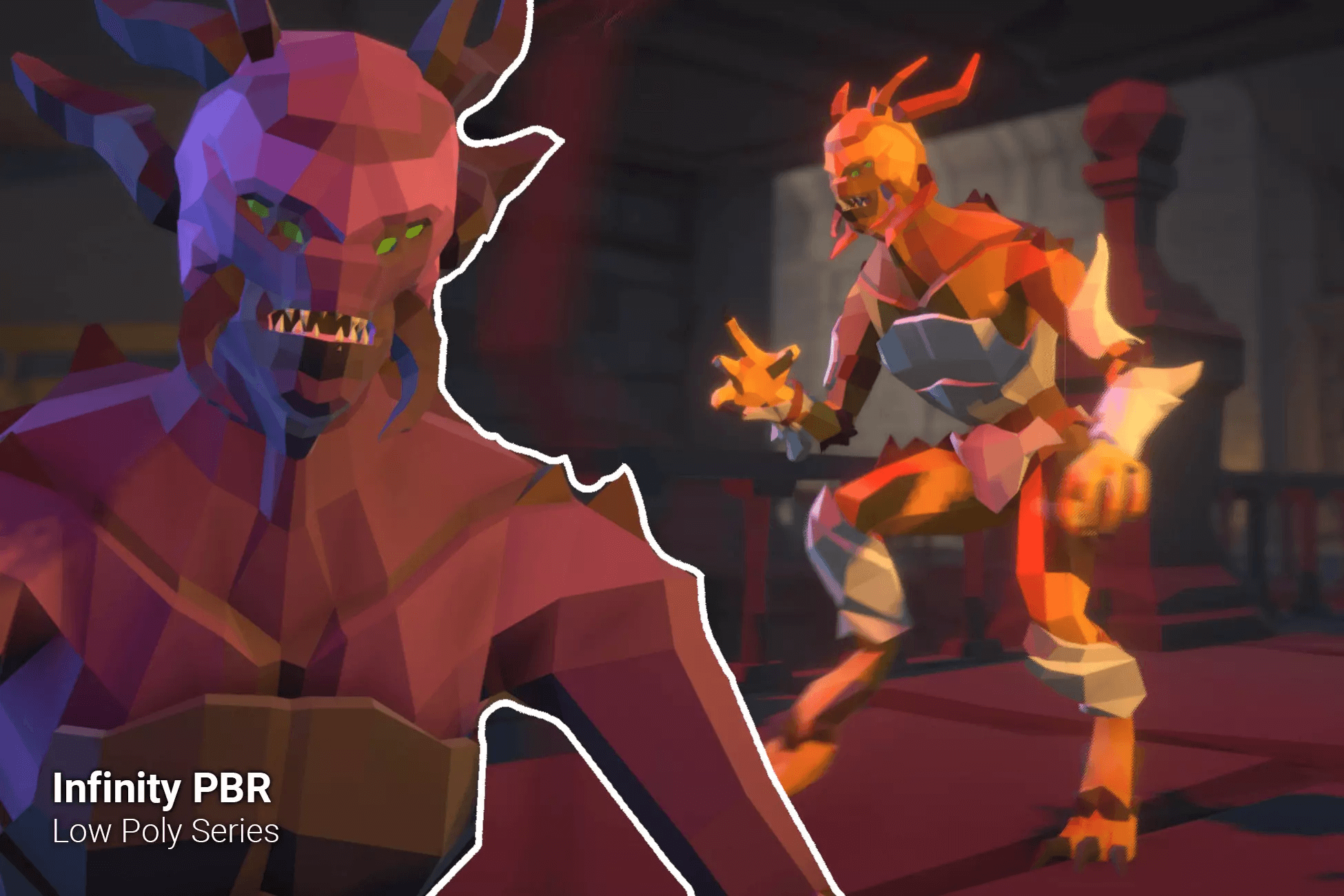 Low Poly Character - Demons - Fantasy RPG – free download