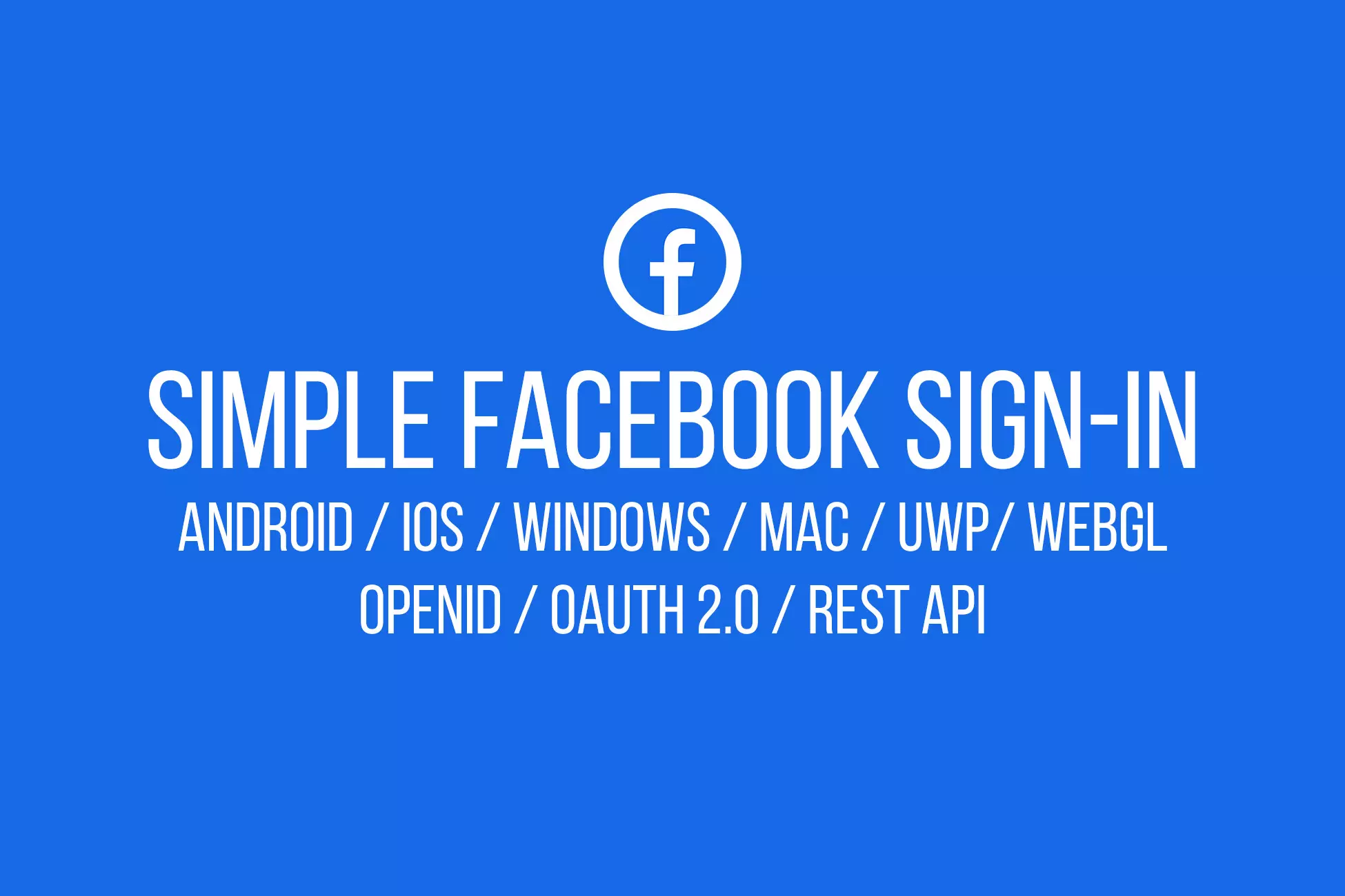 Simple Facebook Sign-In - Free Download