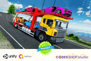 Heavy Vehicle Transporter Trailer Truck Game 3D