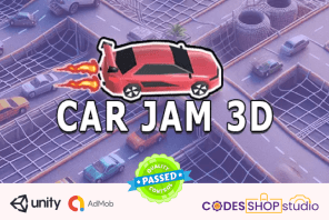 Car Jam 3D  Unity Complete Game