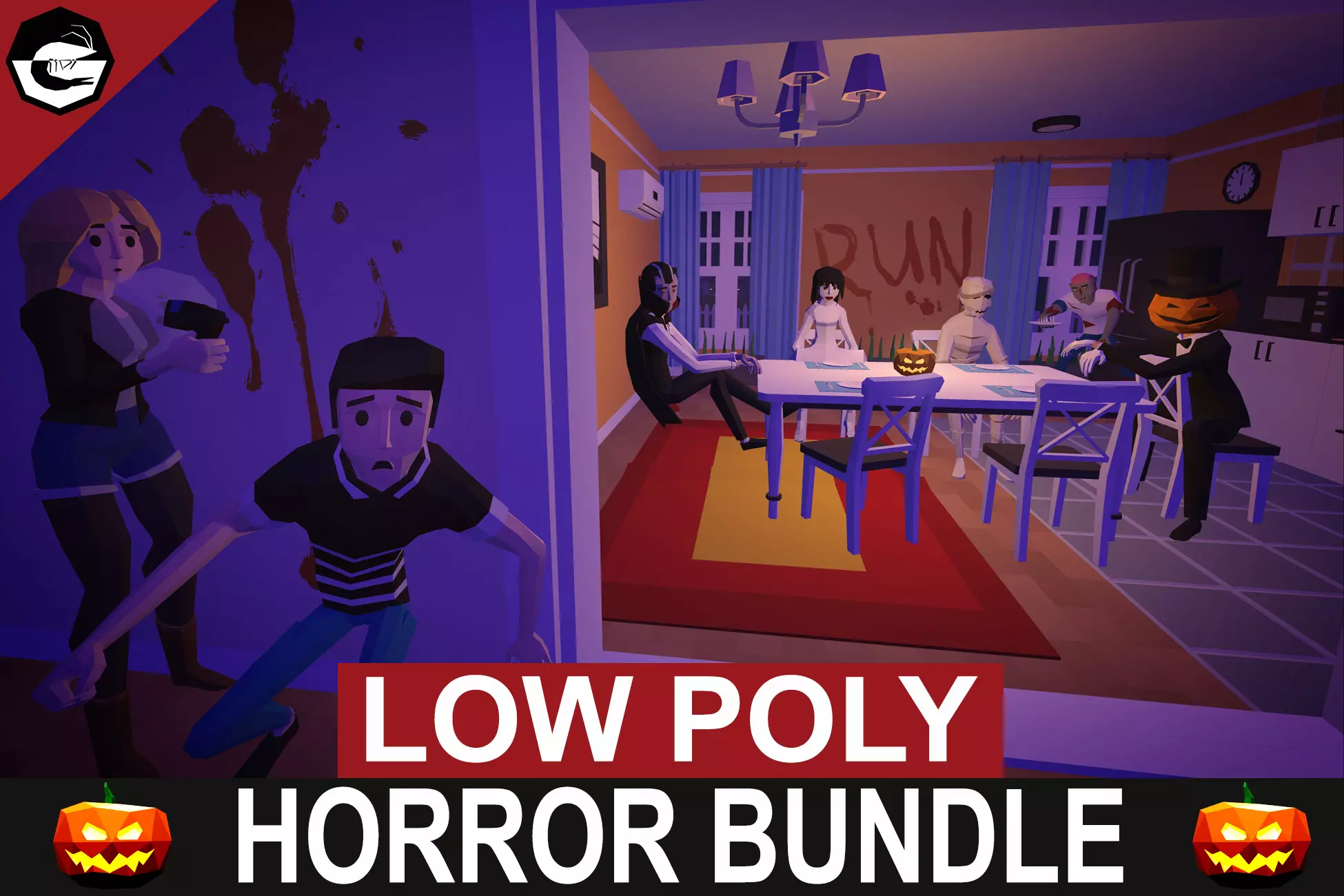 Low Poly Horror Bundle – free download