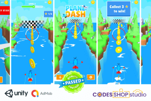 Plane Dash - Unity Hyper Casual Game