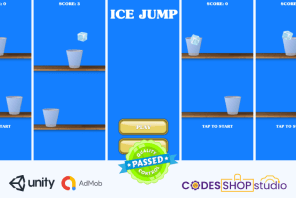 Ice Cube Jump - one tap endless hyper casual game