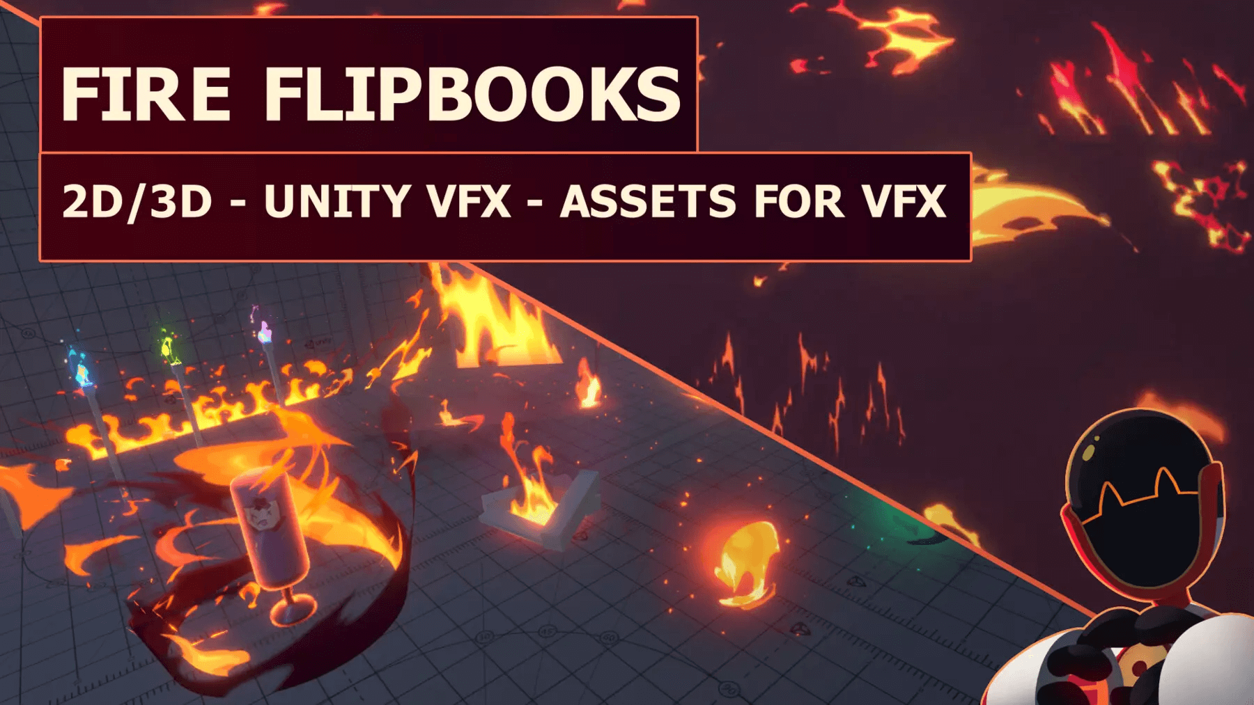 Download Fire-Assets for VFX 03 for free