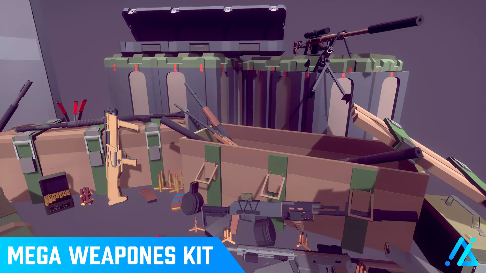 POLY - Mega Weapons Kit Modular -free download