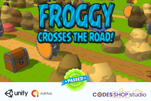 Froggy crosses the road - Complete Unity Game